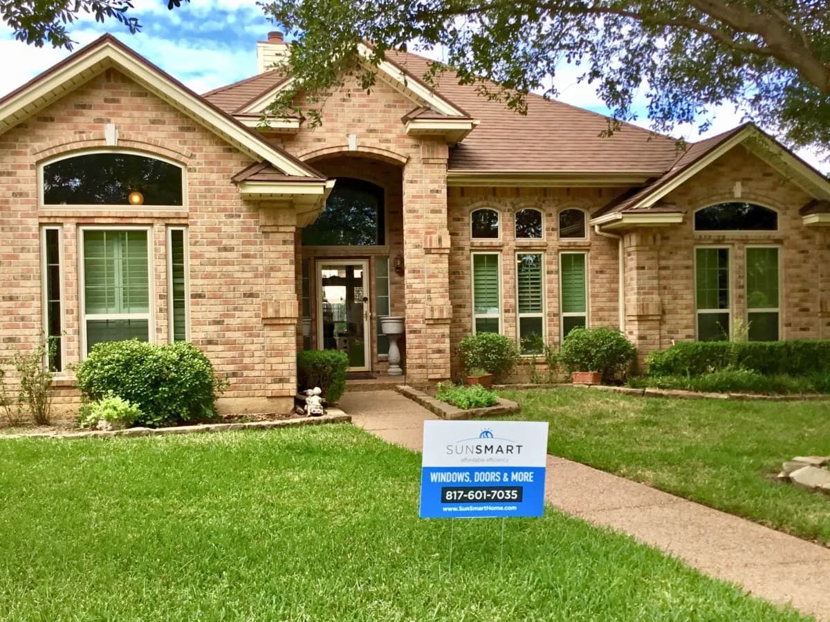 Fort Worth-area home exterior project